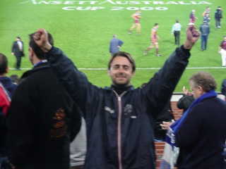 Fan AFL esultante