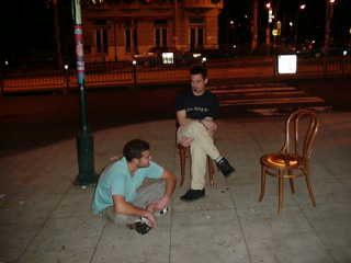 Fausto e Giuseppe a St. Kilda