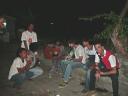 Suonando la chitarra a Gili Trawangan