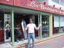 Comprando baguettes in Francia