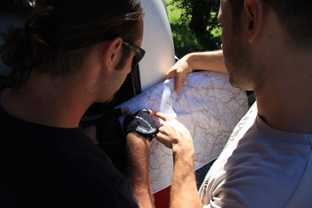 Controllando la mappa slovena