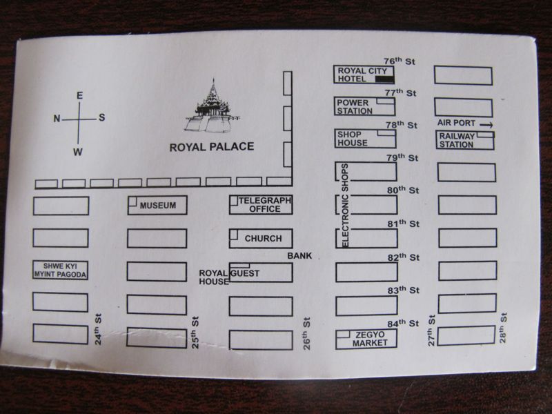 royal-city-hotel-mandalay-map