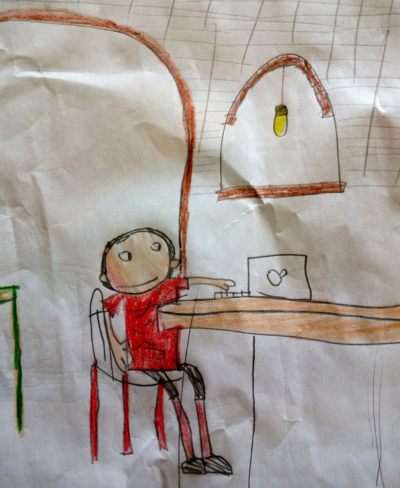 luca al lavoro